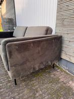 Groene fluwelen bank - 218cm breed - Zo goed als nieuw!, Huis en Inrichting, Driepersoons, 75 tot 100 cm, Ophalen of Verzenden