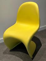 Vier (4) design stoelen Verner Panton geel - origineel, Huis en Inrichting, Stoelen, Ophalen, Kunststof, Gebruikt, Overige kleuren