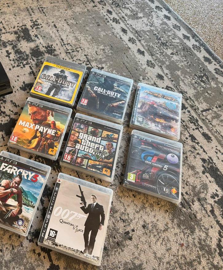 PS3 7 games: Call of Duty, Far Cry, Gran Turismo, Spelcomputers en Games, Games | Sony PlayStation 3, Gebruikt, Shooter, 1 speler