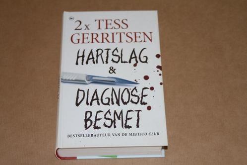 Hartslag & Diagnose Besmet - Tess Gerritsen, Boeken, Thrillers, Zo goed als nieuw, Nederland, Ophalen of Verzenden