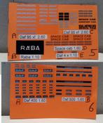 sticker set 6, Ophalen of Verzenden, Nieuw, Bus of Vrachtwagen, Overige merken