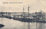 Terneuzen Vluchthaven met Tramstation (oud), Verzamelen, Ansichtkaarten | Nederland, Verzenden, Voor 1920, Ongelopen, Zeeland