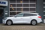 Ford FOCUS Wagon 1.0 EcoBoost Titanium X Business Achteruitr, 1328 kg, Stof, Gebruikt, Wit