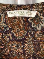 Isla Ibiza jurk 🤎  L. 🤎. Boho, Hippy, Bohemian, Kleding | Dames, Jurken, Maat 42/44 (L), Ophalen of Verzenden, Onder de knie