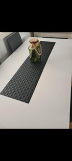 Placemats zwart 6 stuks (alleen ter decoratie gebruikt), Ophalen of Verzenden, Gebruikt, Rechthoek, Binnen