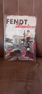 Blikken Bord Fendt Dieselross 20x30 cm, Verzamelen, Ophalen of Verzenden