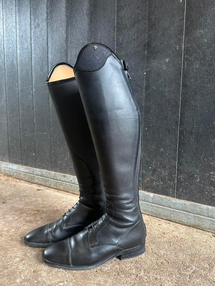 Petrie Riva Rijlaarzen, zwart, maat 41, Dieren en Toebehoren, Paardrijkleding, Zo goed als nieuw, Dames, Schoeisel, Dressuur, Ophalen of Verzenden