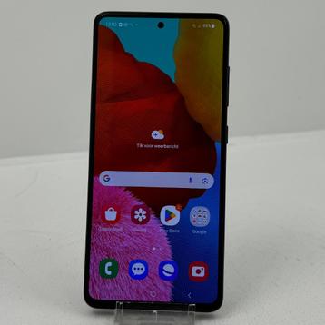 Samsung Galaxy A51 128GB Zwart | Met garantie beschikbaar voor biedingen