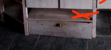 Ivar Grenen Whitewash Lade - 80x50x15 cm beschikbaar voor biedingen