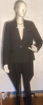 Dames Broekpak met Jasje + Kledingzak, Kostuum of Pak, Zwart, Maat 42/44 (L), Ophalen of Verzenden