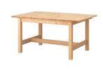 Ikea Norden Houten Eettafel met Bank - Gebruikt, Huis en Inrichting, Ophalen, Gebruikt, Grenenhout, Scandinavisch