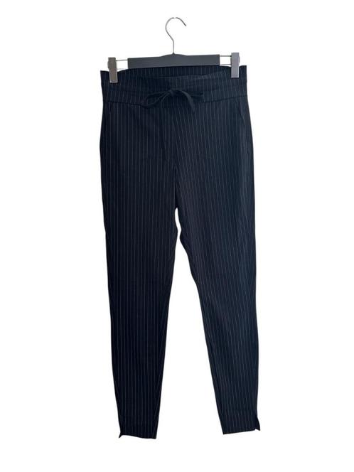 Studio Anneloes broek krijtstreep M, Kleding | Dames, Broeken en Pantalons, Zo goed als nieuw, Maat 38/40 (M), Zwart, Ophalen of Verzenden