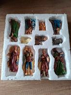 Kerststal Figuren Set - 11 Delig, Antiek en Kunst, Antiek | Religie, Ophalen