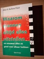 Waarom Mannen Alles Uitstellen - Pease, Ophalen of Verzenden, Zo goed als nieuw, Sociale psychologie, Allan & Barbara Pease