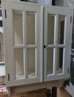 Teaken muurkast 1m h x 26cm d x 70cm b, Huis en Inrichting, Kasten | Vitrinekasten, Ophalen, Zo goed als nieuw, 50 tot 100 cm