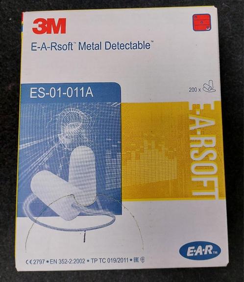 Nieuw 3M EAR Soft detectable oordoppen met koord - 200 paar, Doe-het-zelf en Verbouw, Gehoorbeschermers, Nieuw, Ophalen of Verzenden