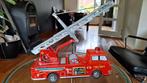Blikken speelgoed brandweer auto yonezawa 1960 tin toy japan, Antiek en Kunst, Antiek | Speelgoed, Ophalen of Verzenden