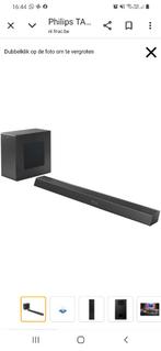 Soundbar Philips TAB8905/10 zwart, Audio, Tv en Foto, Soundbars, Ophalen of Verzenden, Bluetooth, Nieuw