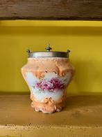 Oude Biscuit Barrel  - koekjes pot, Engels vintage, Antiek en Kunst, Antiek | Servies los, Ophalen of Verzenden