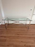 Glazen eetkamer tafel, Huis en Inrichting, Complete eetkamers, Ophalen, Zo goed als nieuw