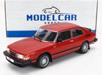 1:18 Saab 900 Turbo Rood Model Car Groep, Ophalen of Verzenden, Nieuw, Auto, Overige merken
