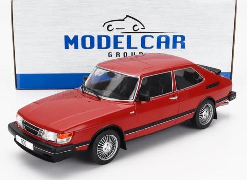 1:18 Saab 900 Turbo Rood Model Car Groep, Hobby en Vrije tijd, Modelauto's | 1:18, Nieuw, Auto, Overige merken, Ophalen of Verzenden