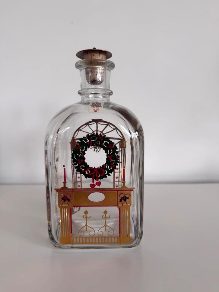 Holmegaard juleflaske, kerstfles, adventsfles, Diversen, Kerst, Zo goed als nieuw, Ophalen of Verzenden