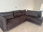 Hoekbank, Huis en Inrichting, Banken | Complete zithoeken, Ophalen, Zo goed als nieuw, Stof