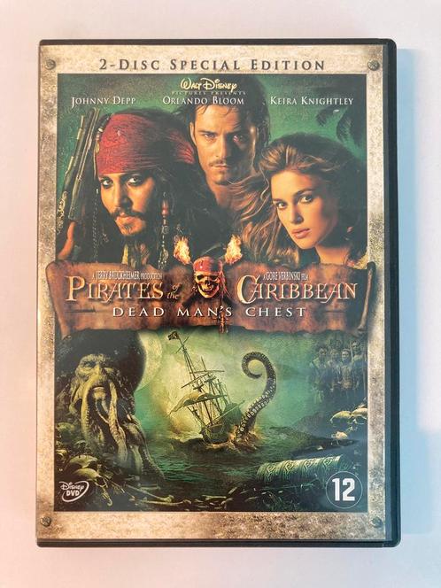 Pirates of the Caribbean 2: Dead Man’s Chest, 2006 / 2x DVD, Cd's en Dvd's, Dvd's | Avontuur, Zo goed als nieuw, Vanaf 12 jaar