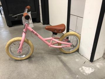 Bandits & Angels loopfiets Retro Rider roze vanaf 2,5 jaar beschikbaar voor biedingen