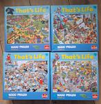 4 puzzels 1000 stukjes That's Life, Gebruikt, Ophalen of Verzenden