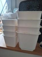 Witte Bedklossen / Bedverhogers, Ophalen of Verzenden, Gebruikt