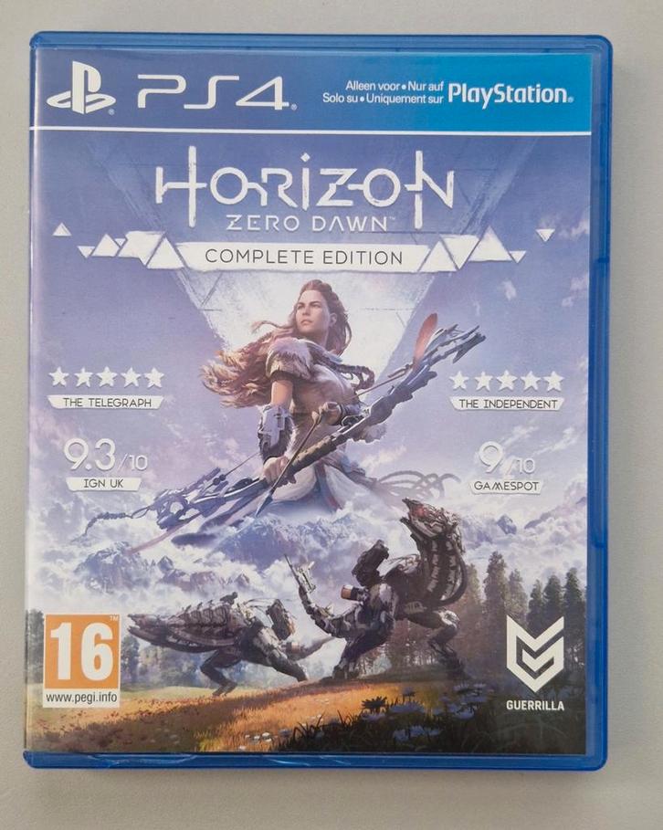 Horizon Zero Dawn Complete Edition, Spelcomputers en Games, Games | Sony PlayStation 4, Zo goed als nieuw, Ophalen of Verzenden