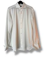Barba Napoli Overhemd - Maat 43 - Wit, Ophalen of Verzenden, Zo goed als nieuw, Halswijdte 43/44 (XL), Wit