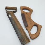 Steenzaag en Fineerzaag, Antiek en Kunst, Antiek | Gereedschap en Instrumenten, Ophalen of Verzenden