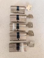 13 Complete Pfaffenhain Euro cylinder locks + accessoires, Ophalen of Verzenden, Gebruikt, Slot