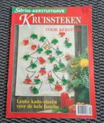Sabrina kerst uitgave kruisteken voor kerstmis borduurblad, Hobby en Vrije tijd, Verzenden, Zo goed als nieuw, Handborduren, Patroon