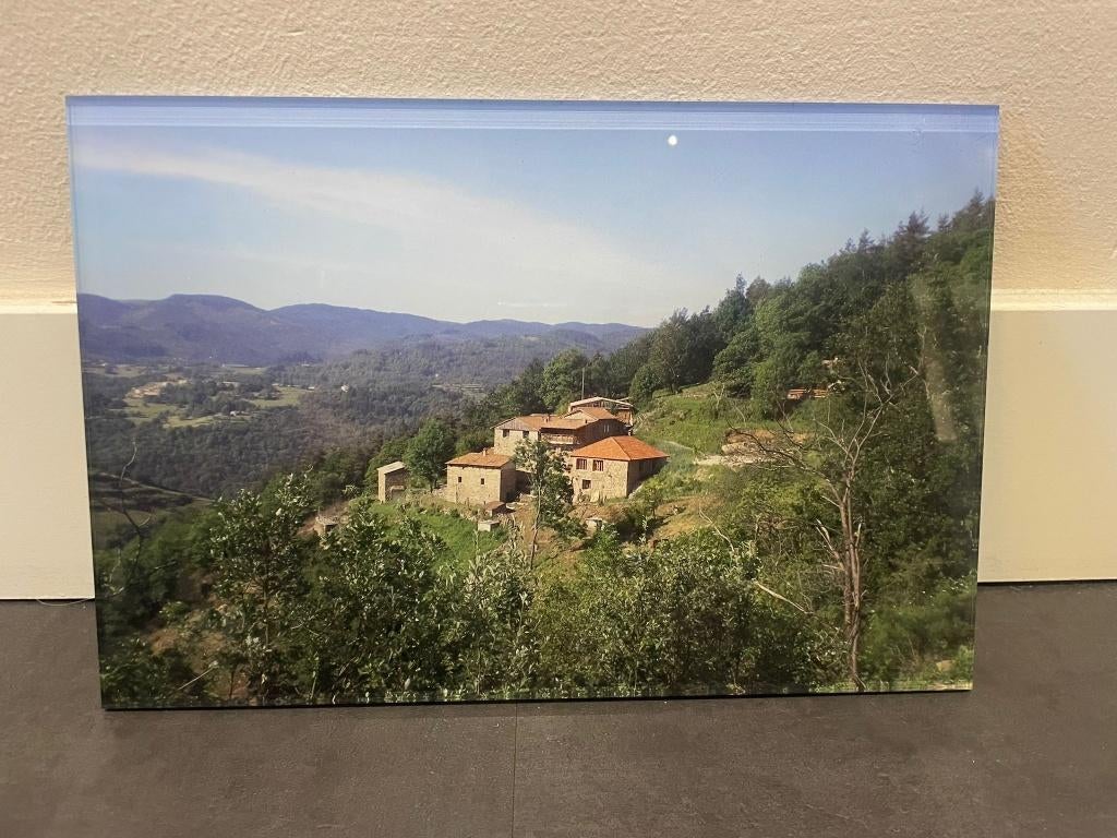 Foto op Plexiglas Mediterrane villa, Minder dan 50 cm, Ophalen of Verzenden, Zo goed als nieuw, Foto of Poster