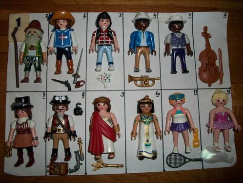 Figuren / poppetjes / Figures serie / monnik, prinses, Kinderen en Baby's, Speelgoed | Playmobil, Nieuw, Complete set, Ophalen of Verzenden