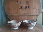 2 x antieke TOKO bowl kommen spoelkommen P.Regout, Ophalen of Verzenden