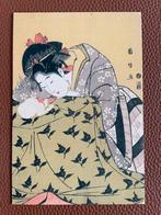 Utagawa Kunimasa Girl and het cat, Ophalen of Verzenden, Gelopen