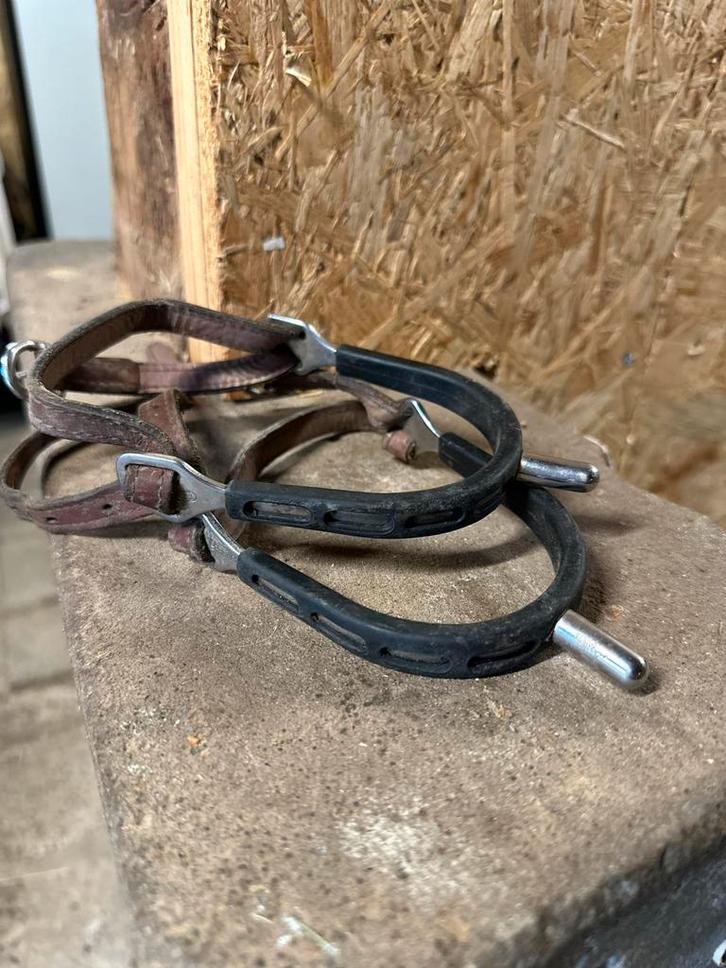 Sprenger sporen stompe punt, Dieren en Toebehoren, Paarden en Pony's | Overige Paardenspullen, Gebruikt, Dressuur, Ophalen of Verzenden