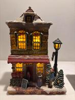 Kersthuisje 'Bloemen & Planten' - Sfeervolle decoratie, Ophalen of Verzenden, Gebruikt