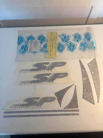 Gilera runner sp stickerset paars/zwart violet beschikbaar voor biedingen