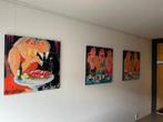 3 afbeeldingen van de Dikke Dames, Antiek en Kunst, Kunst | Schilderijen | Modern, Ophalen