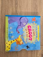 Jij bent Groot en ik ben klein Trek en duw speelboek, Ophalen of Verzenden, Zo goed als nieuw, Onbekend