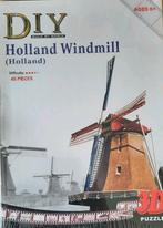 Nieuwe 3D puzzel Hollandse windmolen 45 stukjes, Nieuw, Minder dan 500 stukjes, Ophalen of Verzenden, Rubik's of 3D-puzzel