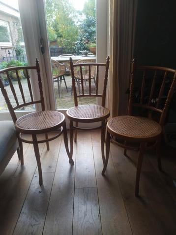 3 Joseph Hoffman stoelen -zeer goede staat beschikbaar voor biedingen