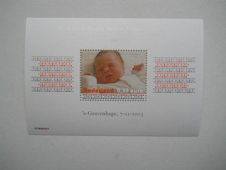 Nederland 2003 Nominaal Koninklijke Familie Blok Nvph.2243, Postzegels en Munten, Postzegels | Nederland, Postfris, Na 1940, Ophalen of Verzenden