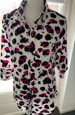 Studio Anneloes blouse XL Wit/rose/ groen print  travelstof, Ophalen of Verzenden, Wit, Zo goed als nieuw, Studio Anneloes